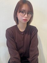 フリー(Free) 20代30代40代50代似合わせカットグレージュカラーツヤ髪スタイル