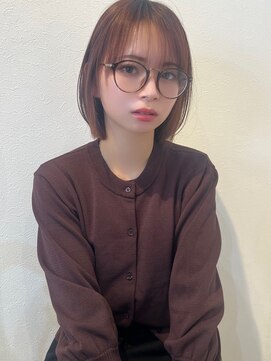 フリー(Free) 20代30代40代50代似合わせカットグレージュカラーツヤ髪スタイル