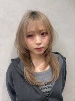 ロンド マーレ 天神大名店(Lond mare)&nbsp;大人ガーリー/ミディアムレイヤーカット/似合わせカット