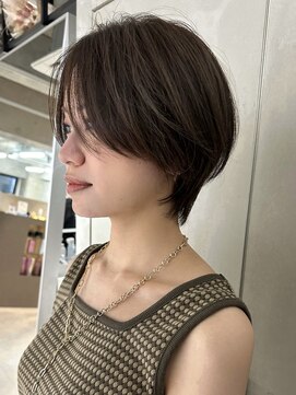 ガーデンタチカワネクスト(garden tachikawa next) ハンサムショートウルフ大人ショート大人上品丸みショート20代