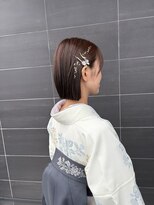 アチーブリス(achieve Liss) 卒業式金箔ヘア