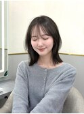 【yuuka】レイヤーカット　ミディアムレイヤー　似合わせカット