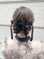 チャコ 新宿(CHACO)&nbsp;ツインお団子[新宿/新宿駅/ヘアセット/ヘアメイク]