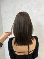 エイバヘア 新大久保(AVAHAIR)&nbsp;アッシュベージュ×レイヤーカット