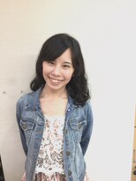 ヘアデザイン ラポール 茨木店(hair design Rapport)&nbsp;ノームコアボブディ&ランダムカールでお手入れ簡単スタイリング