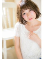 モッズ ヘア 福岡姪浜店(mod's hair) アンニュイ顔が似合う、ナチュリラボブ
