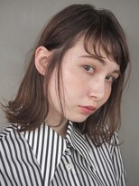 コス(kos) ショートバングが可愛い*外ハネウェットボブ