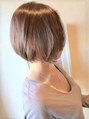 ヘアーシエスタ ルッチ(hair siesta. Rucci)&nbsp;自然な仕上がりで、ダメージを抑えたストレート。
