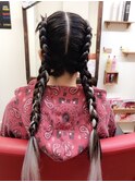 極太コーンロウ