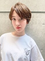 シー バイ ロンド 新宿(Sea by Lond)&nbsp;【佐藤健太郎】大人かわいいブランジュ小顔マッシュショート