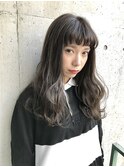 グレージュ×オン眉【ロング】
