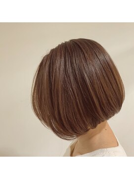 ハロ 蕨(HALO) ミニボブ×シアーブラウン【HALO みさき】