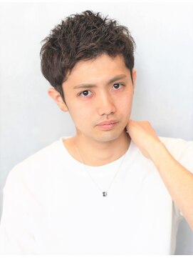 ノイセル(Noisyle) 爽やかアップバングビジネスツーブロックジェットモヒカン