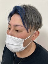 コレット ヘアー 大通(Colette hair)&nbsp;☆シルバーグレー×ブルーバング☆