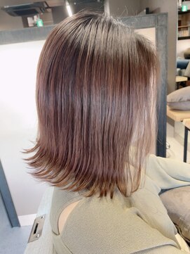 ナナ なかもず店(nana) 外はねミディアムボブ