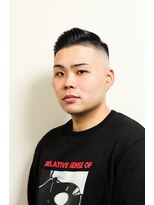 レンゲン(LENGEN)&nbsp;七三オールバックかき上げヘアコンマヘア１４４