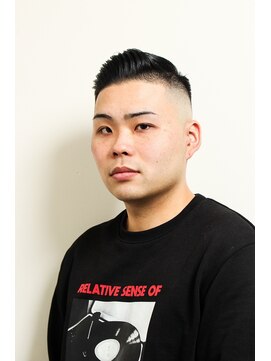 レンゲン(LENGEN) 七三オールバックかき上げヘアコンマヘア１４４