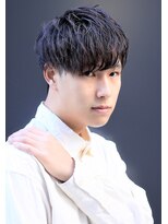 ノイセル 西本町(Noisyle)&nbsp;ツーブロック刈り上げマッシュミックスパーマヘルシースタイル