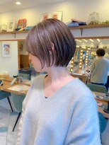 石田勇士郎ショコラベージュボブルフベビーバング魅力倍増カール