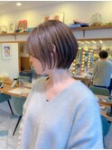 石田勇士郎ショコラベージュボブルフベビーバング魅力倍増カール