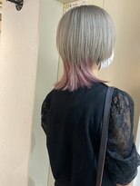 ヘアースタジオゼン アドバンス(hair studio Zen advance)&nbsp;ハイトーンのかっこいいウルフヘア