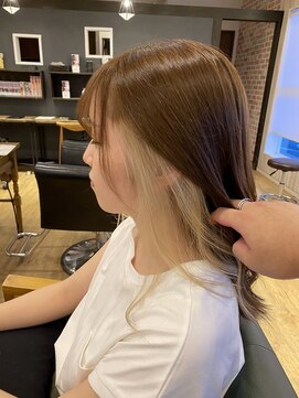 リアン 上尾店(Rien) ビタミンカラー/くびれヘア/マッシュ/メルティカラー/着物