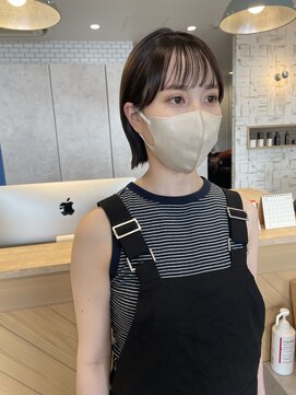 ヘアガーデン オフ(hair garden off) 切りっぱなし