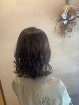 カノエ 宇部小串店(canoe) ミディアム/艶髪/髪質改善縮毛矯正/髪質改善/韓国風/韓国ヘア