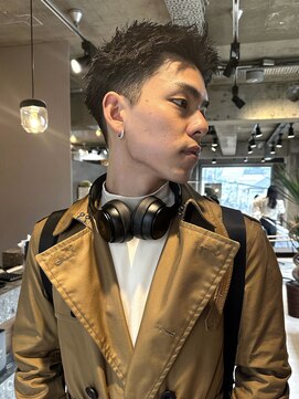 キュー(Cue_) モードメンズショートツーブロック（表参道原宿明治神宮前）