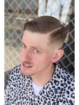 エルハウス(L house...) 【メンズ専門/理容室 】スキンフェード アップバング