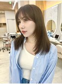 小顔ヘルシーレイヤースタイル透明感カラー【修】20代30代40代