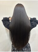 髪質改善ストレート×ロング×トリートメント