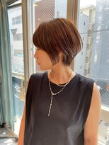 ロンドプロフィール 浦和(Lond profil) 浦和ショートヘアショートカット白髪ぼかし白髪染めボブ40代50代
