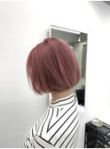 韓国顔まわりレイヤーカットグレージュオリーブベージュブラウン