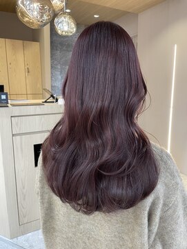 ボタン ハカタ(VOTAN hakata) 天神/韓国ヘア/ワインレッド/ピンクブラウン/ブラウン