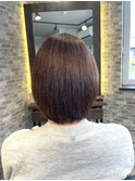 HITAトリートメントストレート+菱形ボブ