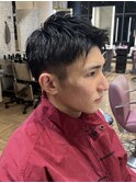 スパイキーショート/ジェットモヒカン/ショートバング/men's