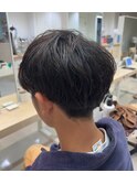 爽やか刈り上げマッシュ