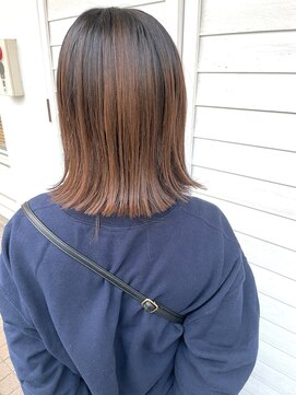 フェール(faire) 《faire》似合わせカット　切りっぱな外はね