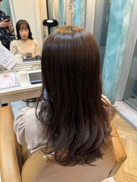 ロンド 銀座(Lond) ●杉浦メルティカラー似合わせカットウェーブミディアム