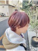 ハイライトたっぷりショート