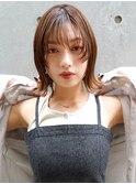 【La fith】切りっぱなしボブ×ナチュラルベージュ