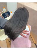 髪質改善グレージュカラー