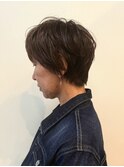 品よくまとまる大人のナチュラルショート