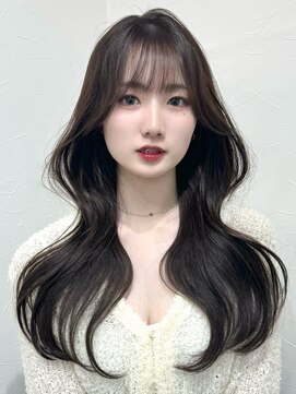 クレム 博多駅店(ChLem) 顔まわりレイヤー 艶カラー 暗髪 韓国風 髪質改善 福岡美容室