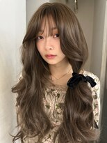 メゾンアクア 表参道(Maison ACQUA) ☆ブリーチなしダブルカラー オリーブ オリーブベージュ