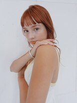 トリコ ショップアンドヘアサロン(tricot shop hair salon)&nbsp;暖色カラー/オレンジカラー/おんまゆ