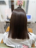 美髪ストレート
