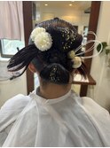 成人式前撮り カチモリヘア
