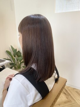 リプク(Rip-Ku18) 柔らかラベンダーブラウンで秋の艶髪【箕面船場】